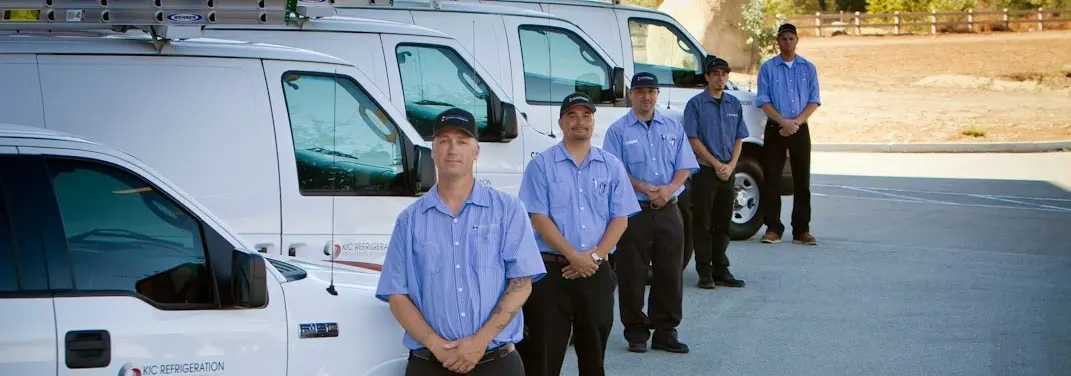 KIC Refrigeration crew ready for Mini Split Repair jobs across Daly City